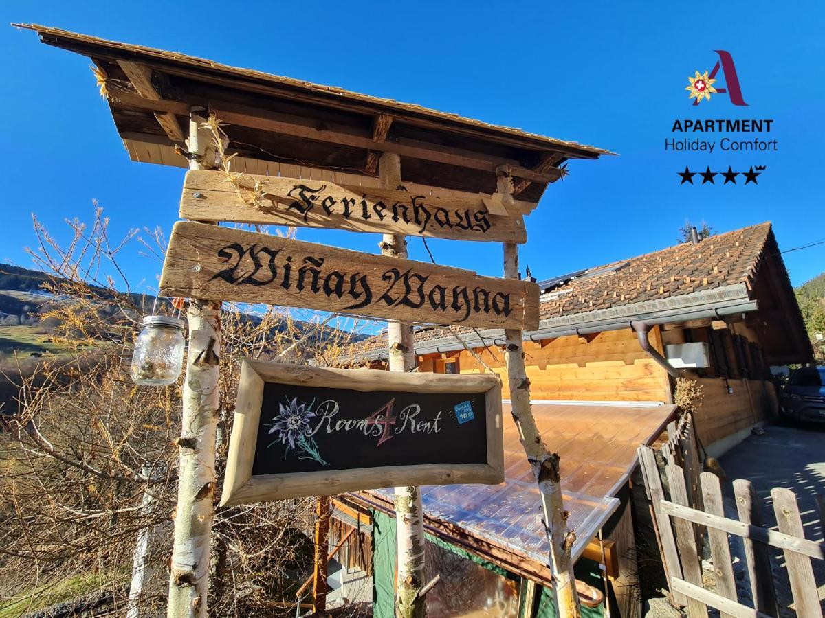 Ferienhaus & Ferienwohnung Winay Wayna Gotschna Blick Klosters Exteriér fotografie