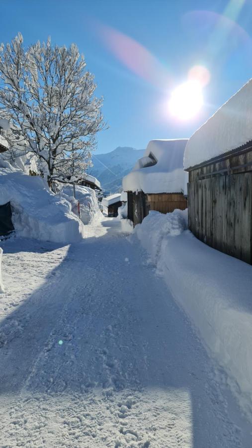 Ferienhaus & Ferienwohnung Winay Wayna Gotschna Blick Klosters Exteriér fotografie