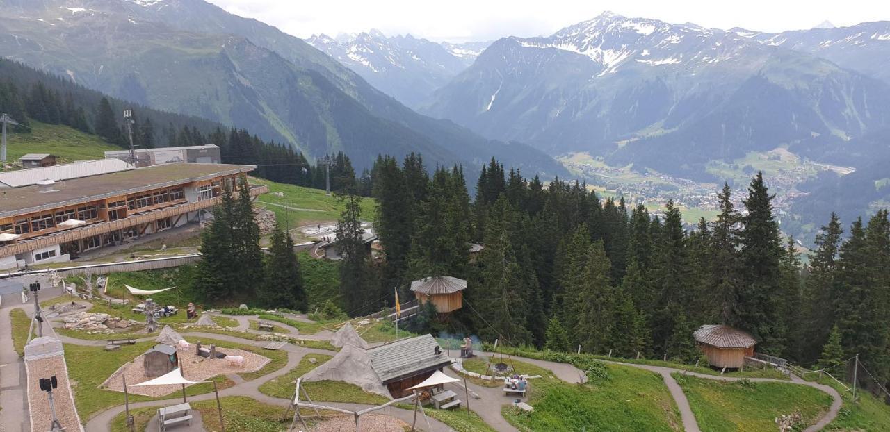 Ferienhaus & Ferienwohnung Winay Wayna Gotschna Blick Klosters Exteriér fotografie